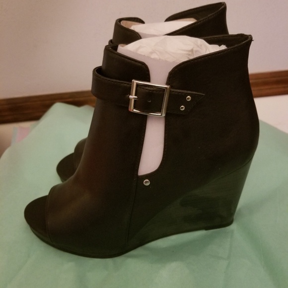 torrid Shoes - Final price Torrid peep toe boots NWT